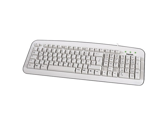 Клавиатури Hama K210, в бяло