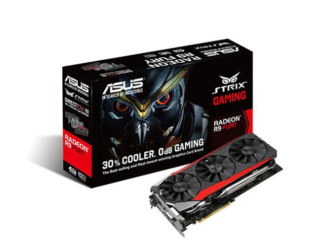Видео карти ASUS Radeon Strix R9 FURY-DC3-4G-GAMING