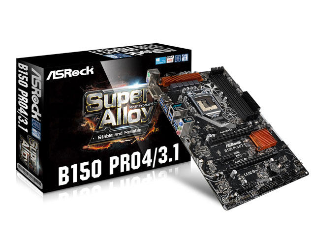 Дънни платки ASRock B150 Pro4/3.1