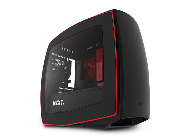 Кутии NZXT Manta Matte Black/Red