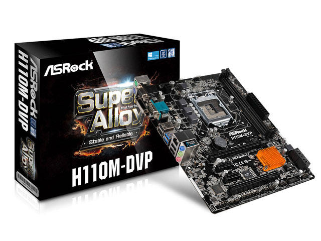 Дънни платки ASRock H110M-DVP