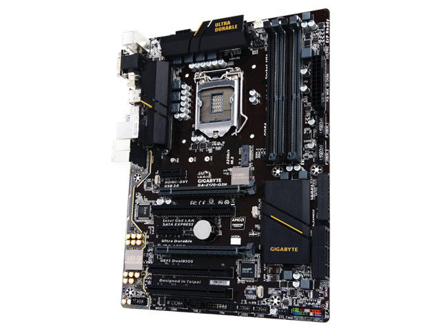 Дънни платки Gigabyte GA-Z170-D3H