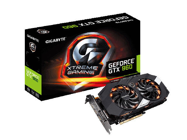 Видео карти Gigabyte GeForce GTX 960 GV-N960XTREME-4GD