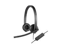 Слушалки Logitech USB H570e
