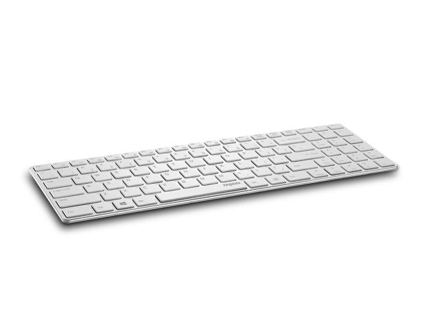 Клавиатури Rapoo E9100P Ultra Slim 5G, в бяло