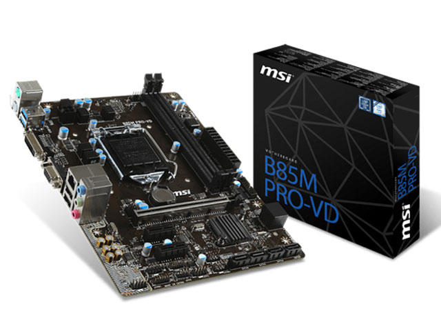 Дънни платки MSI B85M PRO-VD