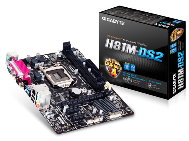 Дънни платки Gigabyte GA-H81M-DS2