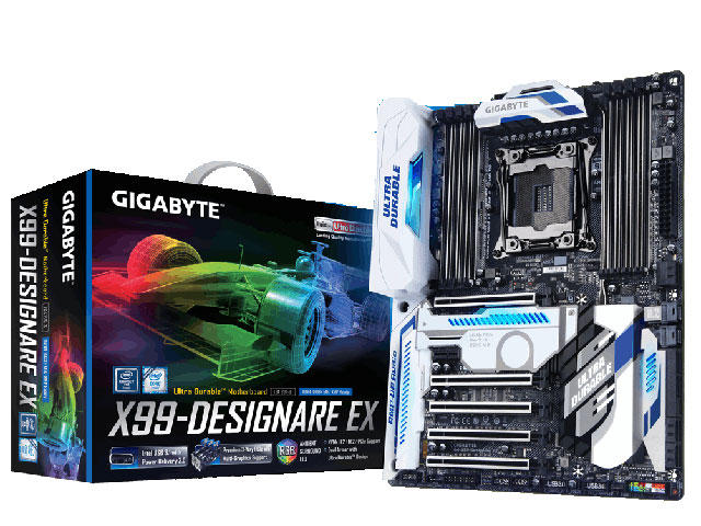 Дънни платки Gigabyte GA-X99-Designare EX