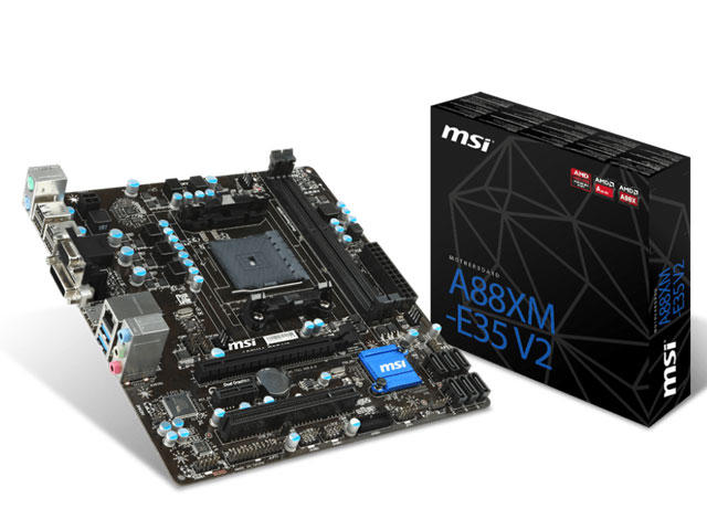 Дънни платки MSI A88XM-E35 V2