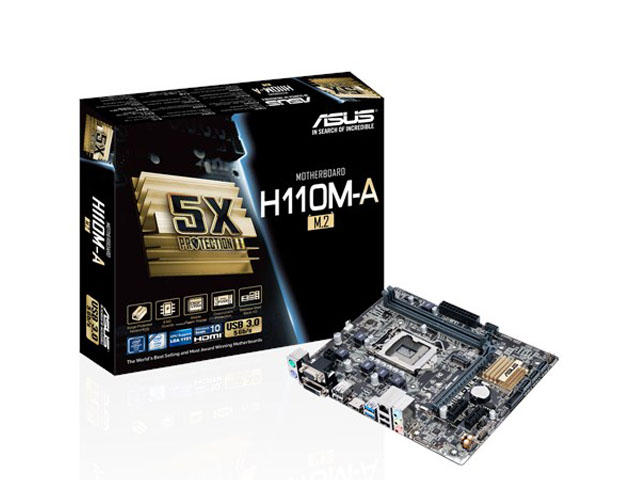 Дънни платки ASUS H110M-A/M.2