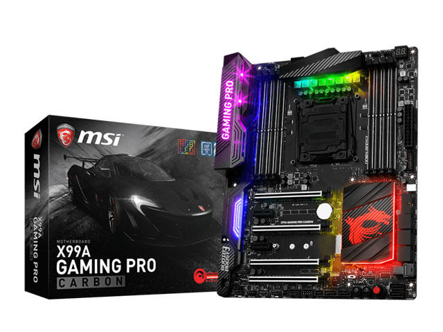 Дънни платки MSI X99A GAMING PRO CARBON