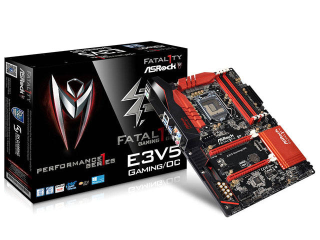 Дънни платки ASRock Fatal1ty E3V5 Performance Gaming/OC