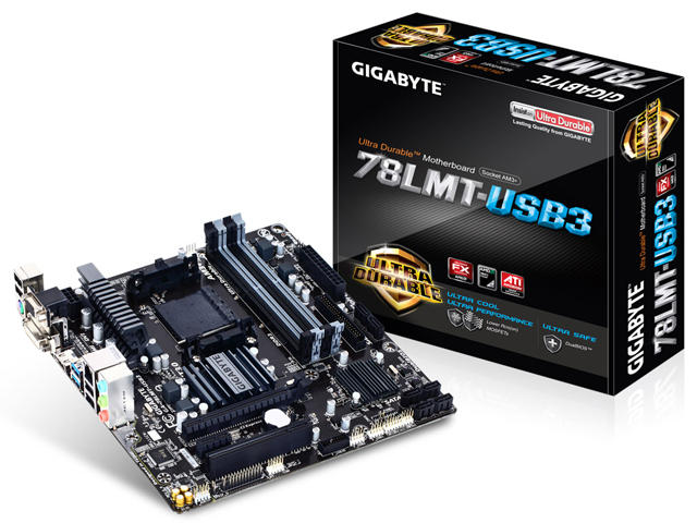 Дънни платки Gigabyte GA-78LMT-USB3