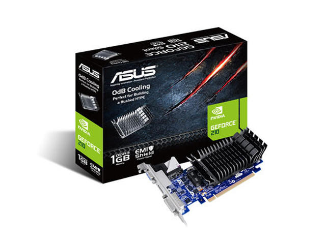 Видео карти Asus GeForce 210 EN210 SILENT/DI/1GD3/V2‏(LP)‏