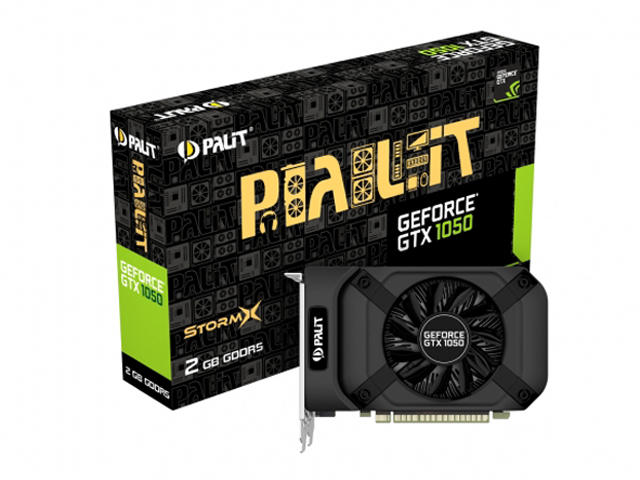 Видео карти Palit GeForce GTX 1050 StormX