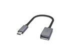 Кабели и Адаптери Artwizz USB-C Highspeed адаптер към USB-A женски, в титаниево-сиво