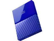 Външни HDD 3TB WD My Passport, в синьо