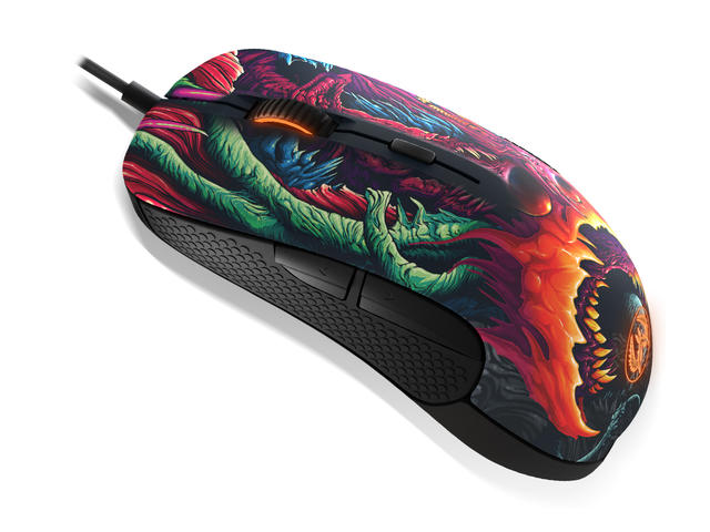 Мишки SteelSeries Rival 300 CS:GO Hyperbeast