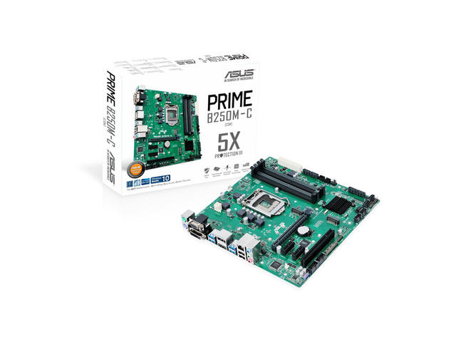 Дънни платки ASUS PRIME B250M-C