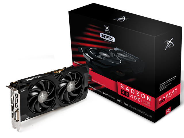 Видео карти XFX Radeon RX 480 RS 8GB with Hard Swap