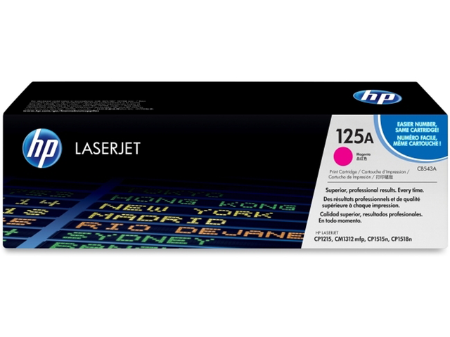 Консумативи Оригинален тонер HP 125A Magenta LaserJet