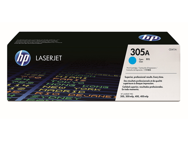 Консумативи Оригинален тонер HP 305A Cyan LaserJet 