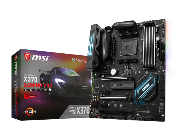Дънни платки MSI X370 GAMING PRO CARBON