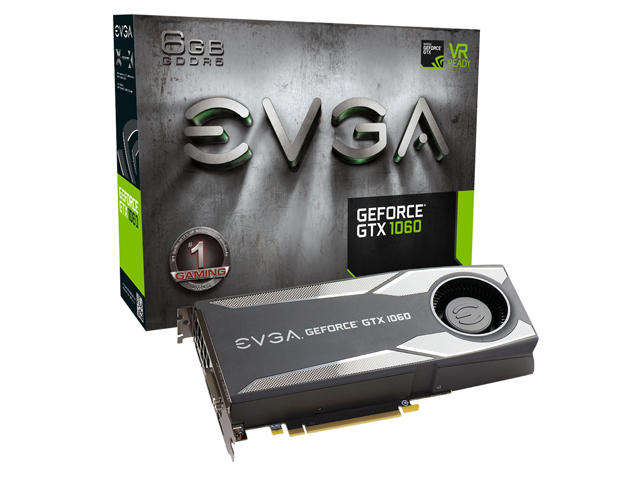 Видео карти EVGA GeForce GTX 1060 GAMING 6G