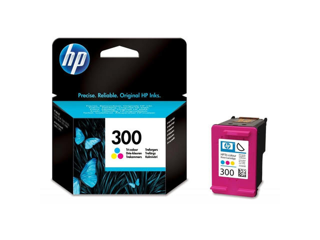 Консумативи Оригинален HP 300 Tri-color Ink Cartridge