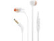 Слушалки JBL T110, в бяло