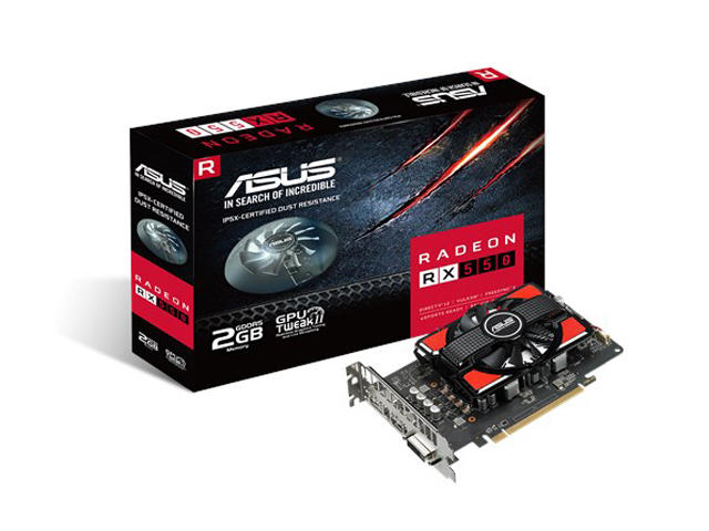 Видео карти Asus Radeon RX550-2G