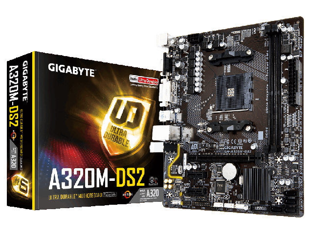 Дънни платки Gigabyte GA-A320M-DS2
