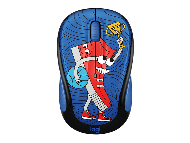 Мишки Logitech M238 Doodle Collection, SNEAKER HEAD