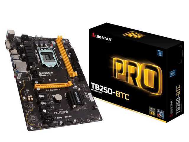 Дънни платки BIOSTAR TB250-BTC