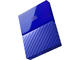 Външни HDD 2TB WD My Passport, в синьо