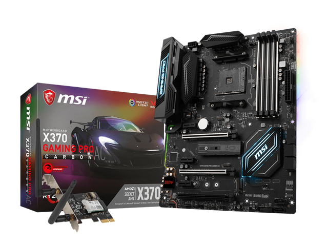 Дънни платки MSI X370 GAMING PRO CARBON AC