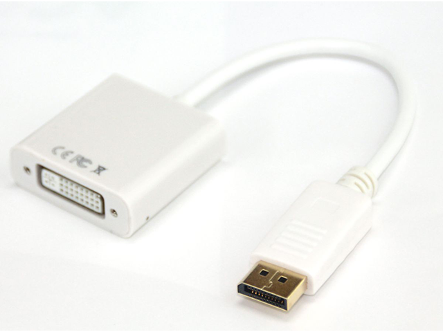 Кабели и Адаптери VCom Кабел Display Port DP M / DVI(24+1) F