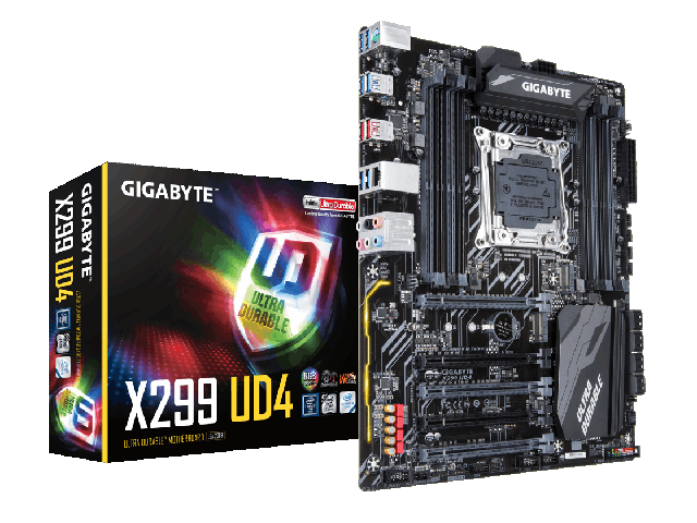 Дънни платки Gigabyte X299 UD4