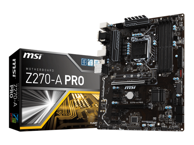 Дънни платки MSI Z270-A PRO