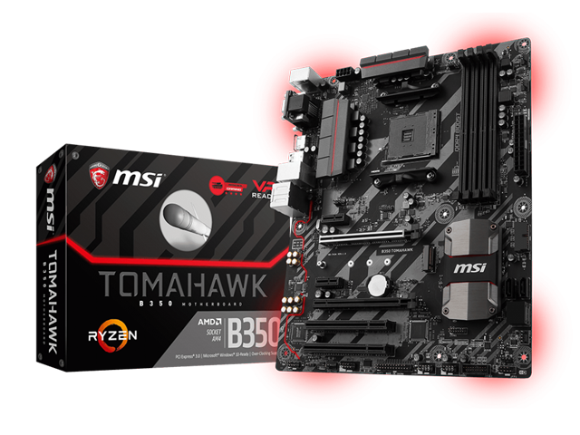 Дънни платки MSI B350 TOMAHAWK