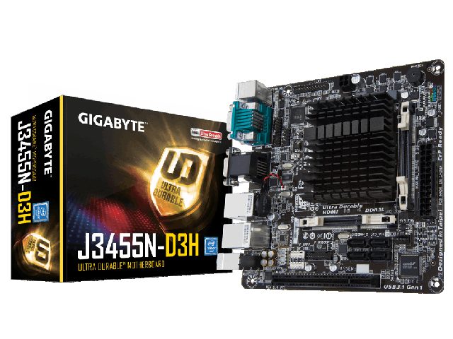 Дънни платки Gigabyte GA-J3455N-D3H