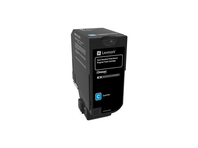Консумативи Оригинален Lexmark Cyan Standard Yield Return Programme