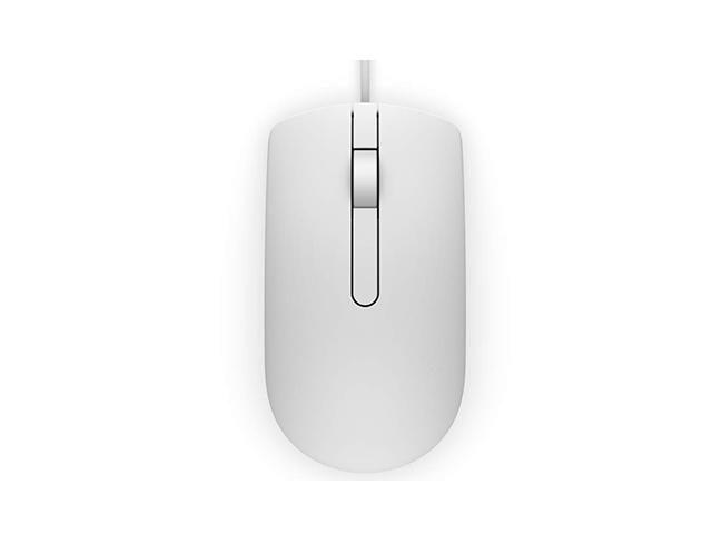 Мишки Dell Wired Optical Mouse MS116 White