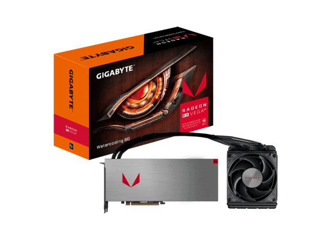 Видео карти Gigabyte Radeon RX VEGA 64 Watercooling 8G