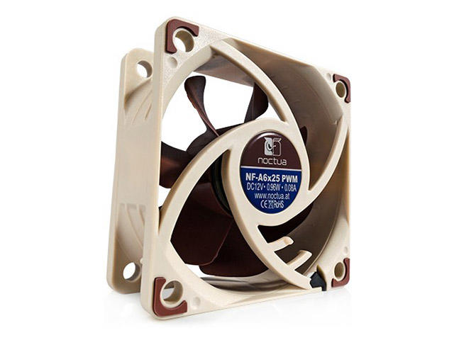 Вентилатори Noctua Fan 60x60x25mm PWM 550-3000rpm NF-A6x25-PWM