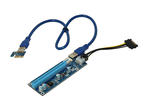 Джаджи Makki Екстендер MAKKI Mining Riser PCI Express 1x to 16x