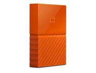 Външни HDD 4TB WD My Passport, в оранжево