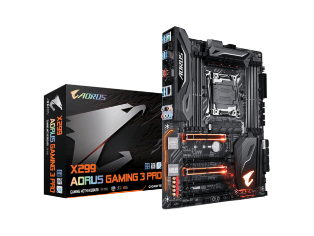 Дънни платки AORUS X299 Gaming 3 Pro