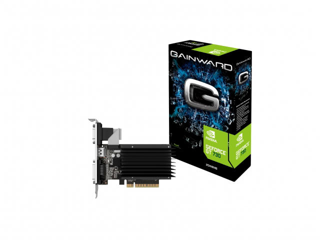 Видео карти Gainward GeForce GT 730 2048MB SilentFX
