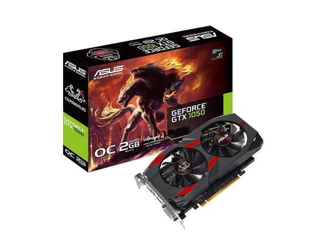 Видео карти ASUS Cerberus GeForce GTX 1050 O2G